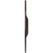 Ekena Millwork Galveston Medallion (Canopies up to 4 3/4"), 36 5/8"OD x 3 5/8"ID x 2 3/8"P, Stone Hearth Crackle CM36GLSHC - alternate 4